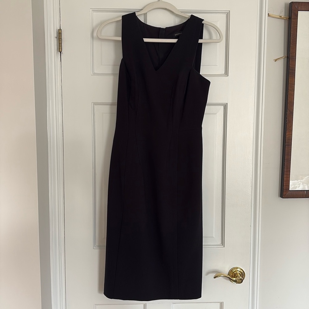 Banana republic black cocktail dress